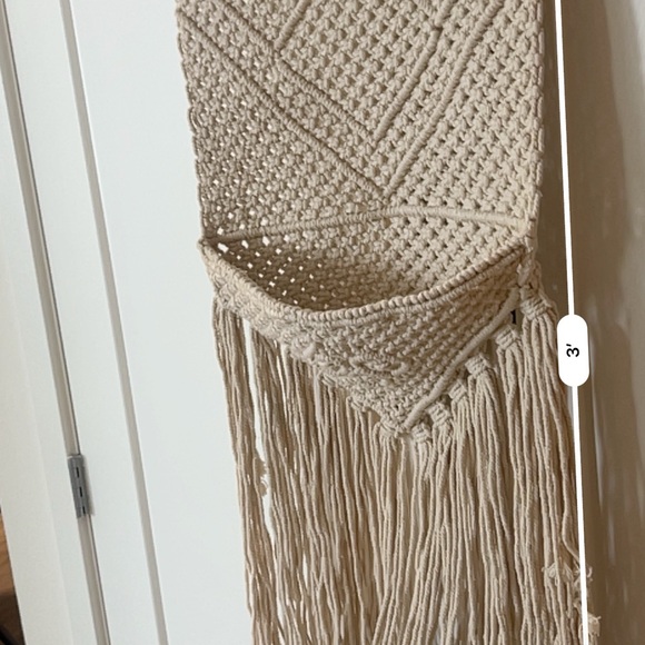 Macrame Woven Hanging decor - Picture 4 of 6